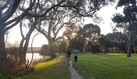 Forest Threapy at the Barwon River